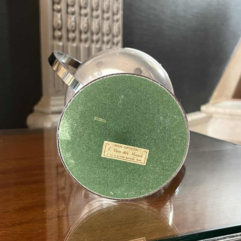 HUGER SPUTNIK weerinstrument, thermometer hygrometer barometer, Space Age ca 1960