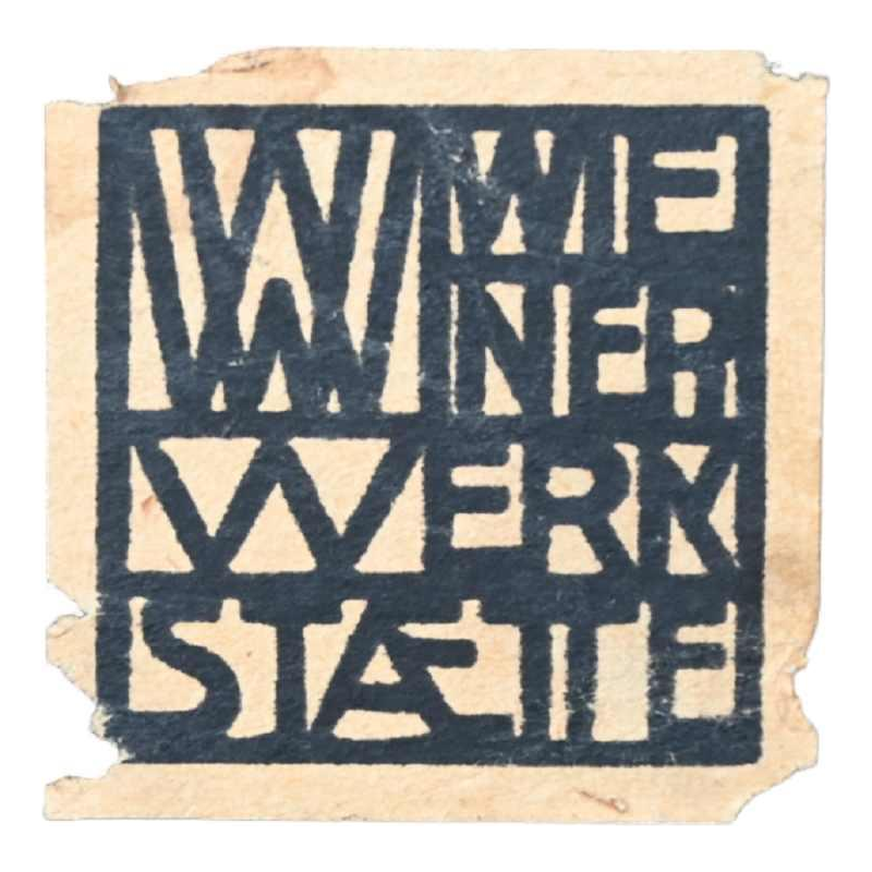 Adolf Loos, Jugendstil Wiener Werkstatte kapstok, eiken & messing, ca 1900