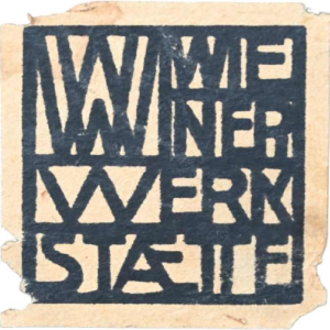 Adolf Loos, Jugendstil Wiener Werkstatte kapstok, eiken & messing, ca 1900