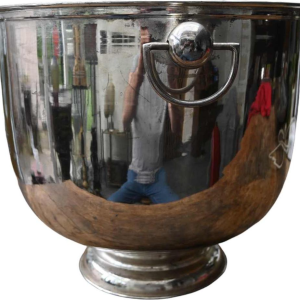 Frerejean Freres, zeer grote verzilverde champagne-emmer