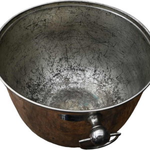 Frerejean Freres, very large silver plated champagne bucket