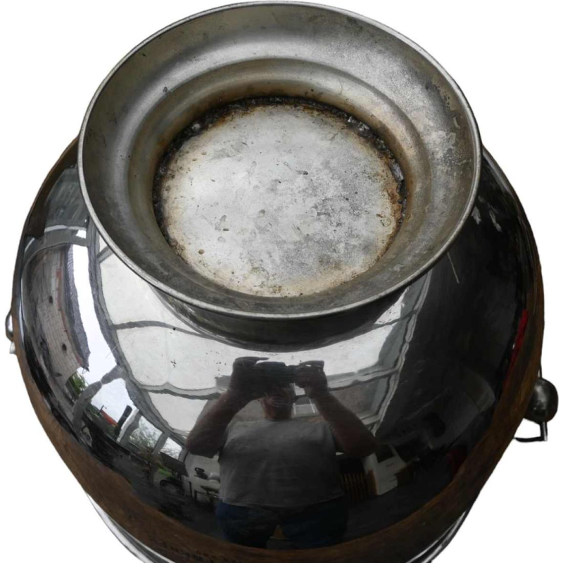 Frerejean Freres, very large silver plated champagne bucket