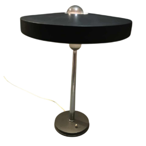 LOUIS KALFF for PHILIPS ‘Timor 69’ lamp, chrome-plated steel and painted sheet metal, circa 1957