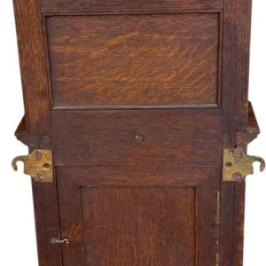 J.W. Benson Londres – mouvement Japy Frères, horloge murale victorienne 78 cm