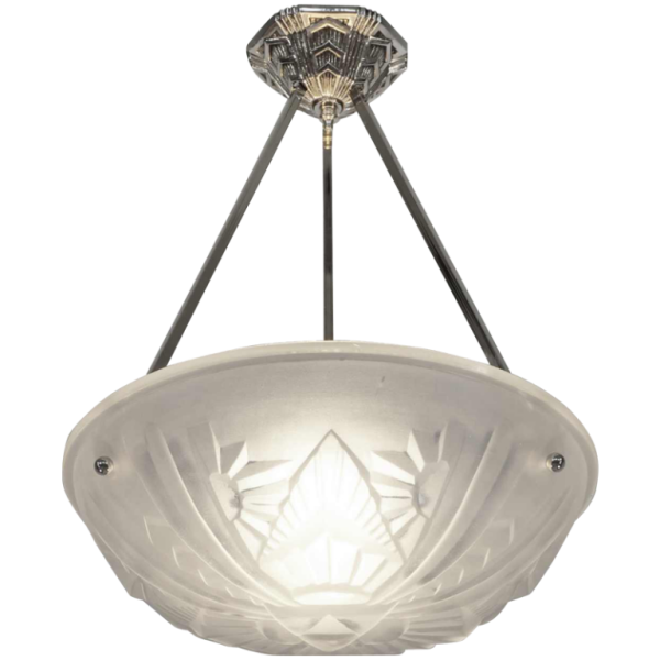 MOUYNET & DEGUÉ: a French 1930 art deco pendant .. France