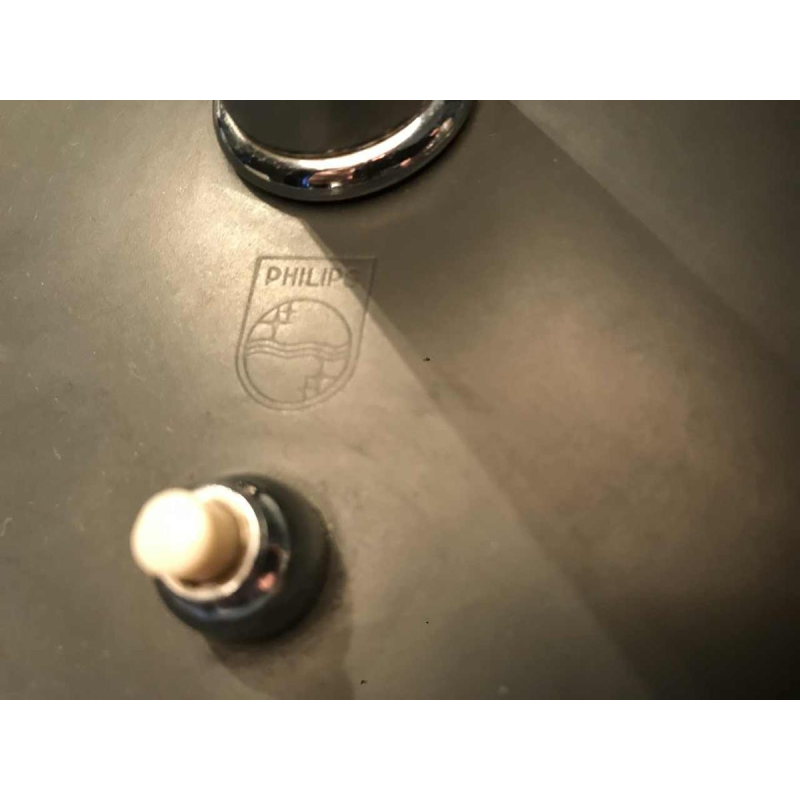 LOUIS KALFF pour PHILIPS “Timor 69“ luminaire lampe, acier chromé et tôle peinte, vers 1957