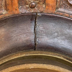 J.W. Benson London – Japy Frères movement, Victorian wall clock 78 cm