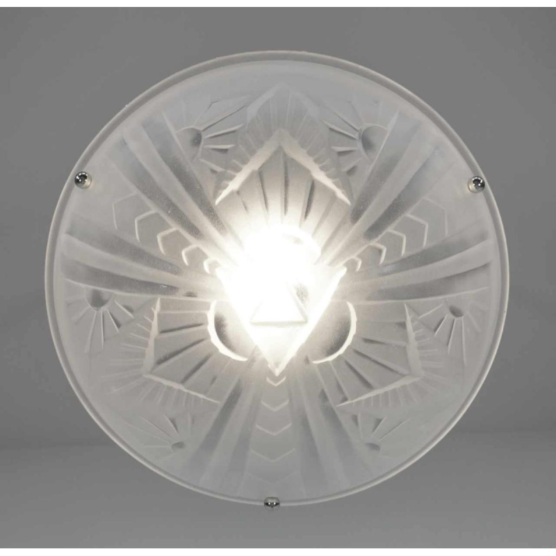 MOUYNET & DEGUÉ : suspension art déco 1930