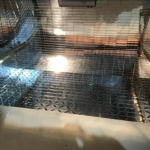 CESARE LACCA for COSTINITI-ROVERATO - Bar cabinet on castors, Italy ca 1960