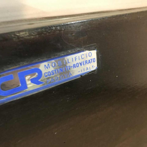 CESARE LACCA voor COSTINITI-ROVERATO - Barmeubel op wielen, Italy ca 1960