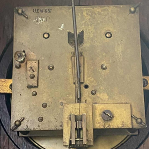 J.W. Benson Londen – uurwerk van Japy Frères, Victoriaanse wandklok 78 cm