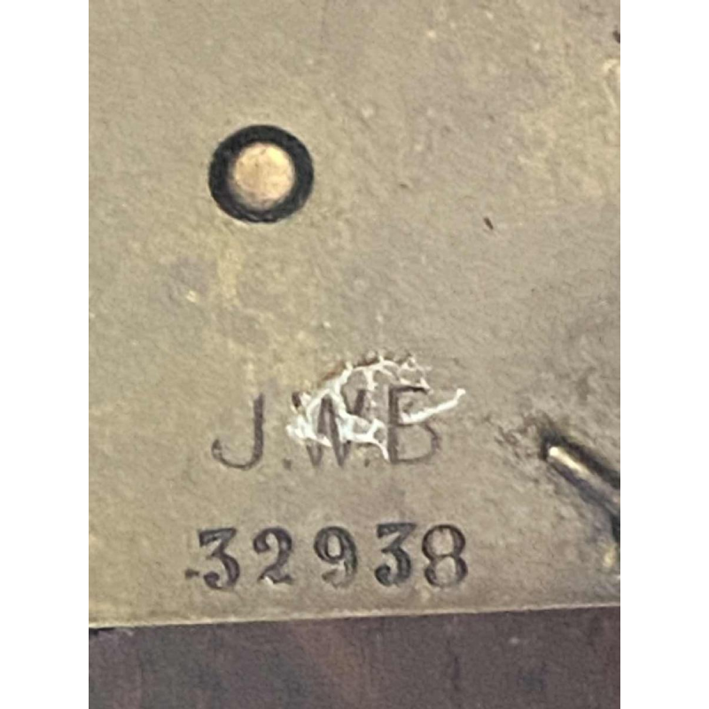 J.W. Benson Londres – mouvement Japy Frères, horloge murale victorienne 78 cm