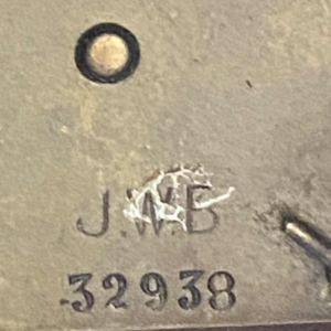 J.W. Benson London – Japy Frères movement, Victorian wall clock 78 cm