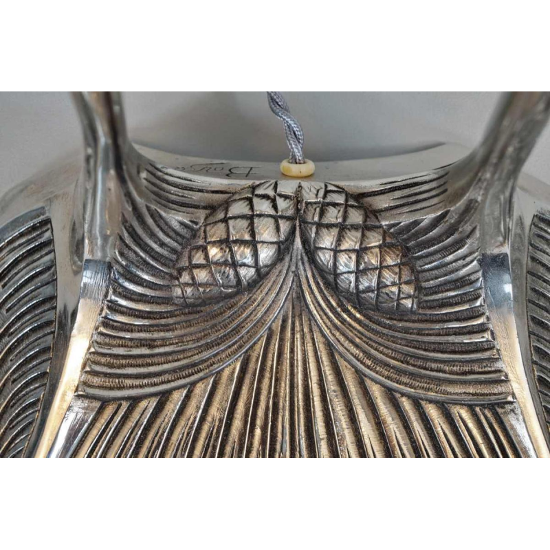 A.Bloch: R.Bousquet & Degué : French art deco lamp ... 1930 France