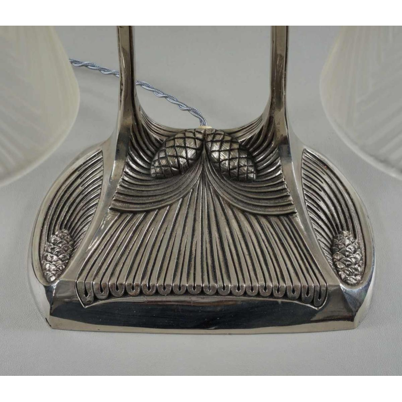 A.BLOCH: Bousquet & Degué : Franse 1930 art deco lamp