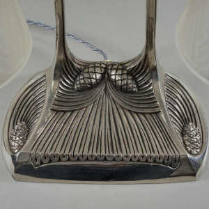 A.Bloch: R.Bousquet & Degué : French art deco lamp ... 1930 France