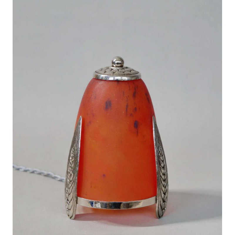 E.Val & Schneider : French art deco lamp... 1930 France