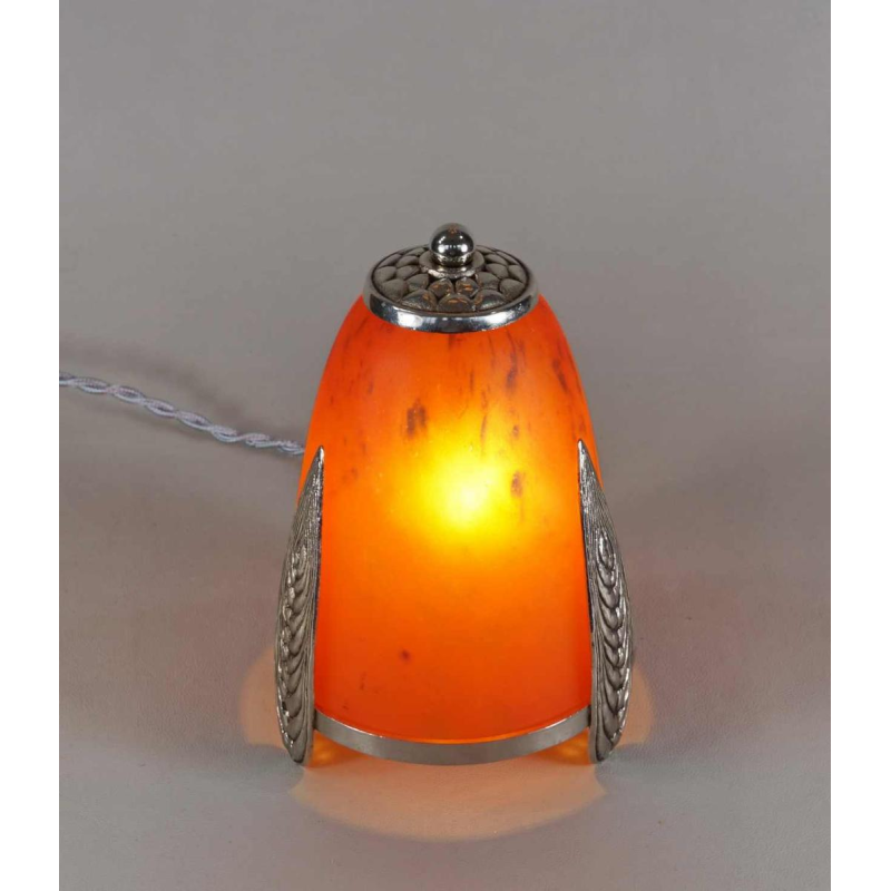 E.Val & Schneider : Franse 1930 art deco lamp