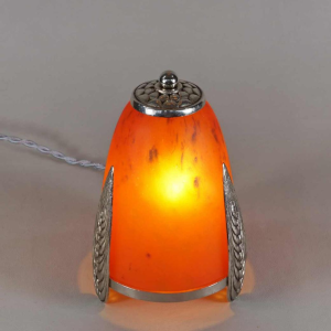 E.Val & Schneider : Franse 1930 art deco lamp