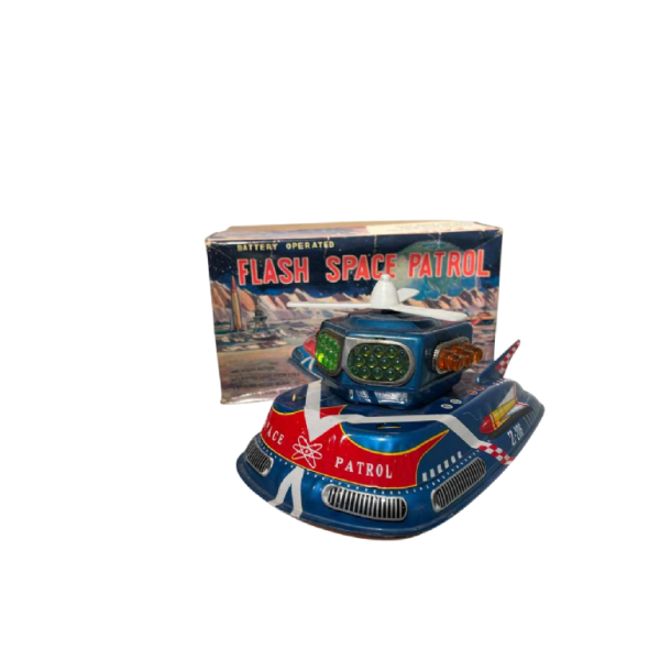Flash Space Patrol Z-206' by Tokyo Plaything Co. Ltd, Japanese toy circa 1962