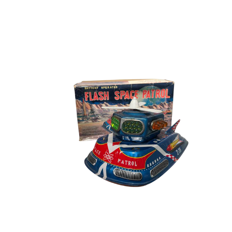 Flash Space Patrol Z-206' par Tokyo Plaything Co. Ltd, jouet japonais vers 1962