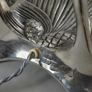 A.Bloch: R.Bousquet & Degué : French art deco lamp ... 1930 France