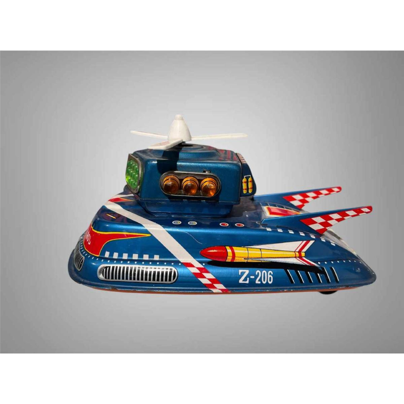 Flash Space Patrol Z-206' van Tokyo Plaything Co. Ltd, Japans speelgoed, circa 1962