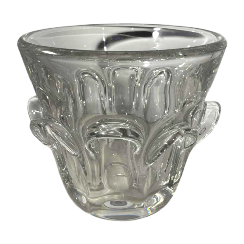 Antonio & Guido Bon / Val Saint Lambert, seau à champagne en cristal, ca 1950-1960