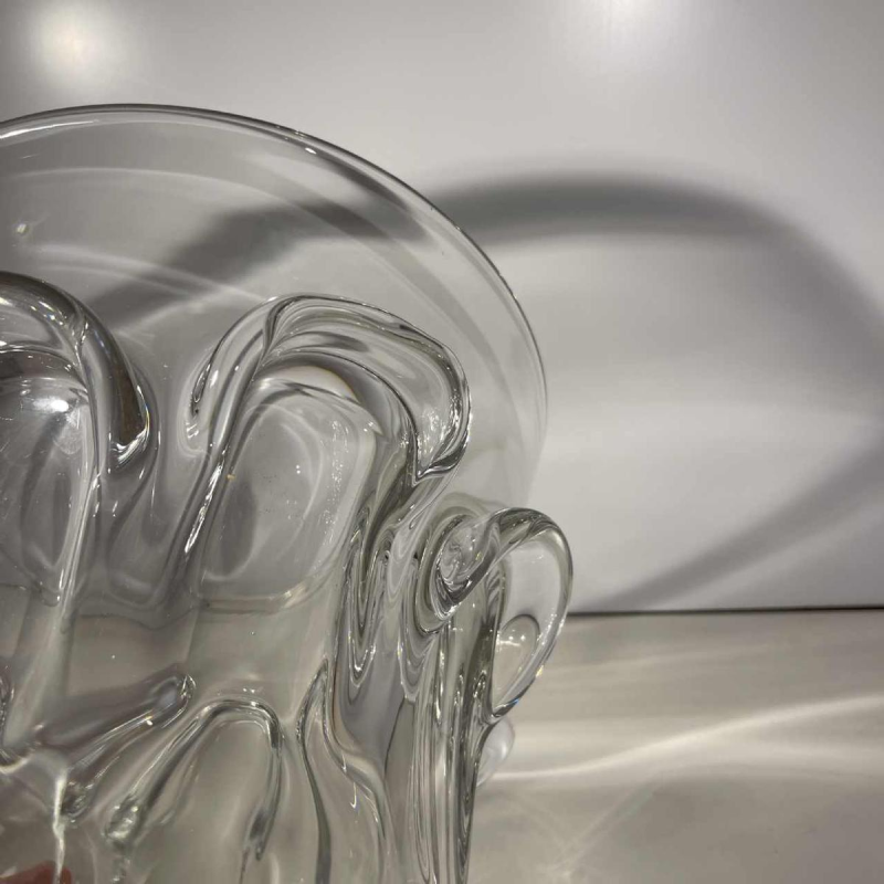 Antonio - Guido Bon / Val Saint Lambert, crystal champagne bucket, ca 1950-1960