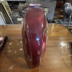 RENE BOSCHMANS for COCERAM, ceramic pitcher, freemasonry, ca 1950