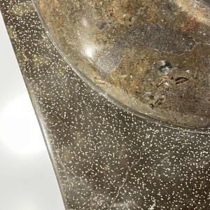 Ammonite, large fossil sculpture 53cm, ready to display