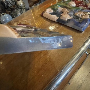 RENE BOSCHMANS for COCERAM, complete series of 4 bas-relief sculptures, freemasonry, ca 1950