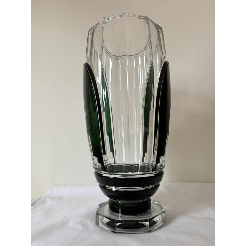 Val Saint Lambert « Vase named FOCH » creation Joseph SIMON