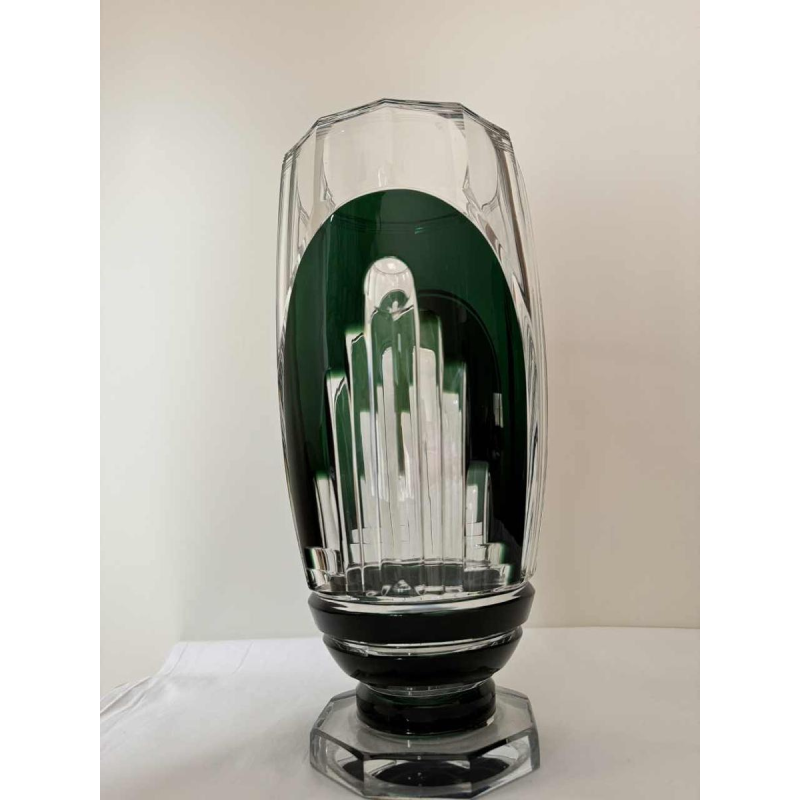 Val Saint Lambert « Vase named FOCH » creation Joseph SIMON