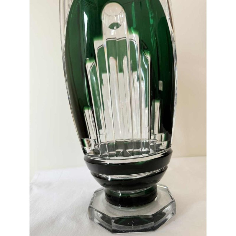 Val Saint Lambert « Vase named FOCH » creation Joseph SIMON