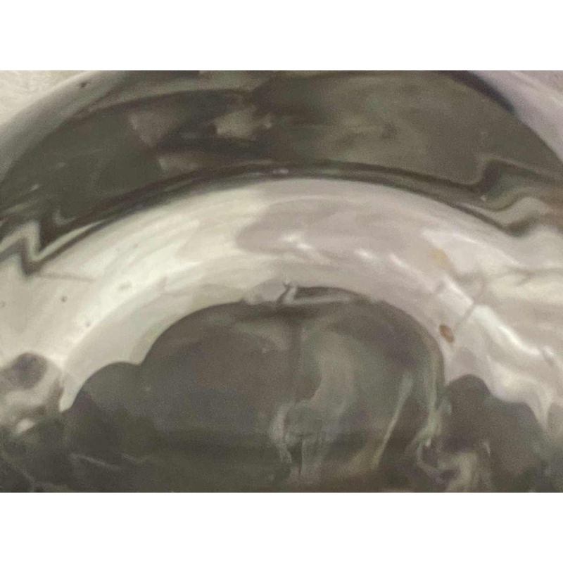 Louis LELOUP (1929-) important vase-sculpture en cristal