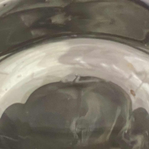 Louis LELOUP (1929-) important vase-sculpture en cristal