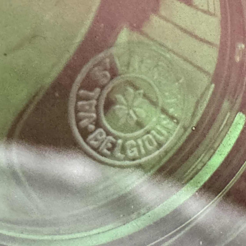 Val Saint Lambert « Vase named FOCH » creation Joseph SIMON