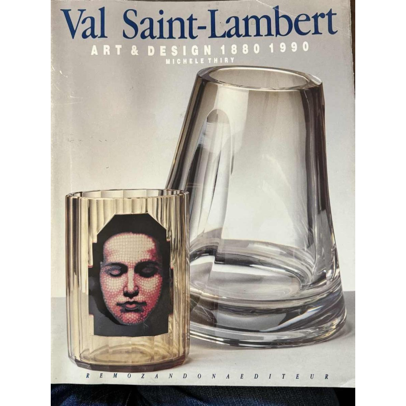 Val Saint Lambert « Vase named FOCH » creation Joseph SIMON