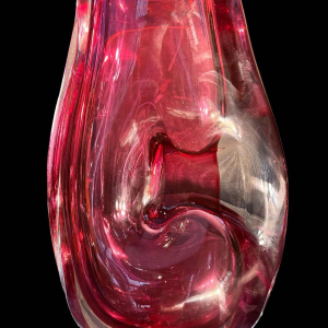 Val St Lambert "Boreal" vase created by René DELVENNE