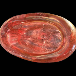 Val St Lambert vase « Boreal » création René DELVENNE