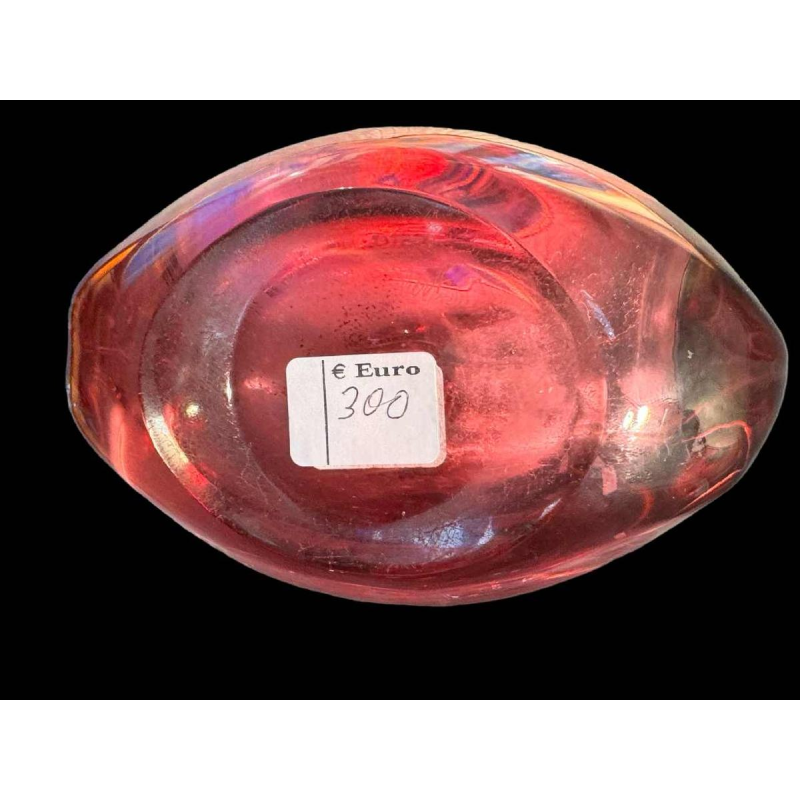 Val St Lambert "Boreal" vase created by René DELVENNE