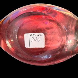 Val St Lambert "Boreal" vase created by René DELVENNE