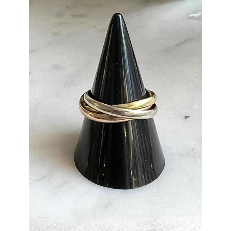 CARTIER - "Trinity de Cartier" ring in 18k geel, roze en wit goud.