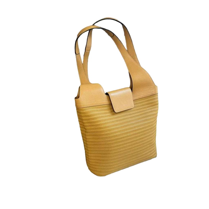 Delvaux, sac en cuir tressé