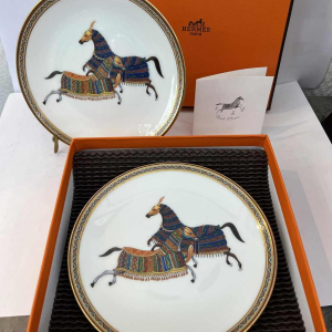HERMÈS Paris - Assiette collection Cheval dOrient