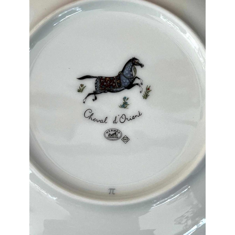 HERMÈS Paris - Assiette collection Cheval dOrient