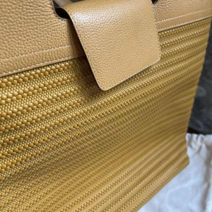 Delvaux tas van geweven leer