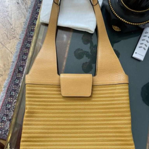 Delvaux tas van geweven leer