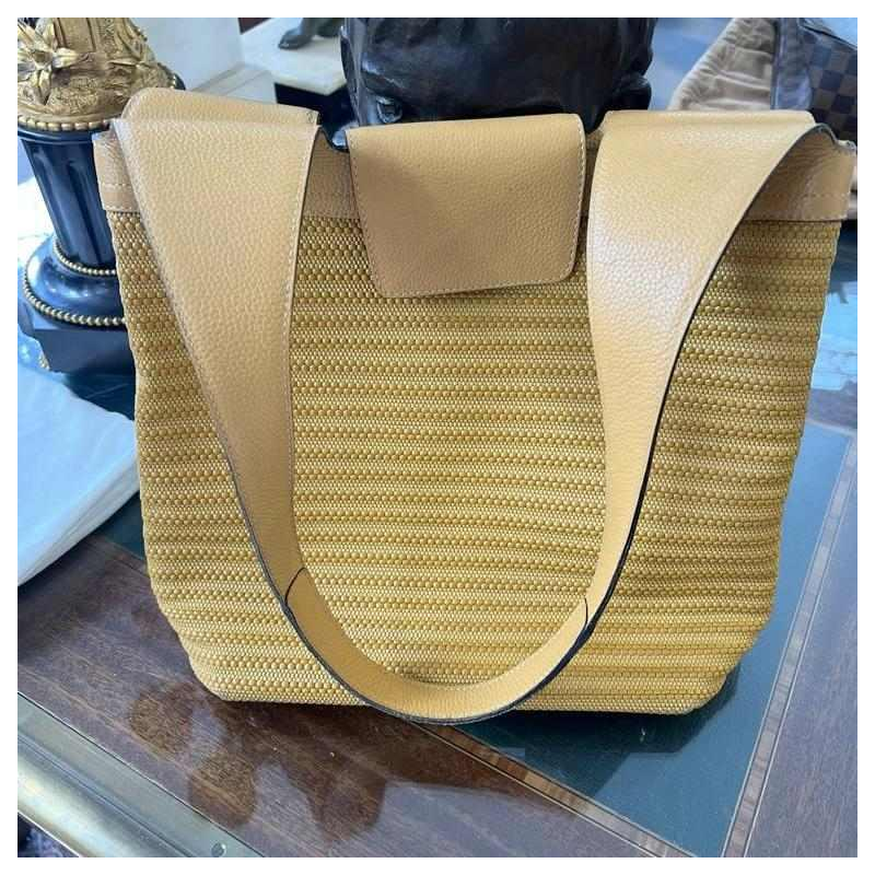 Delvaux bag in woven leather
